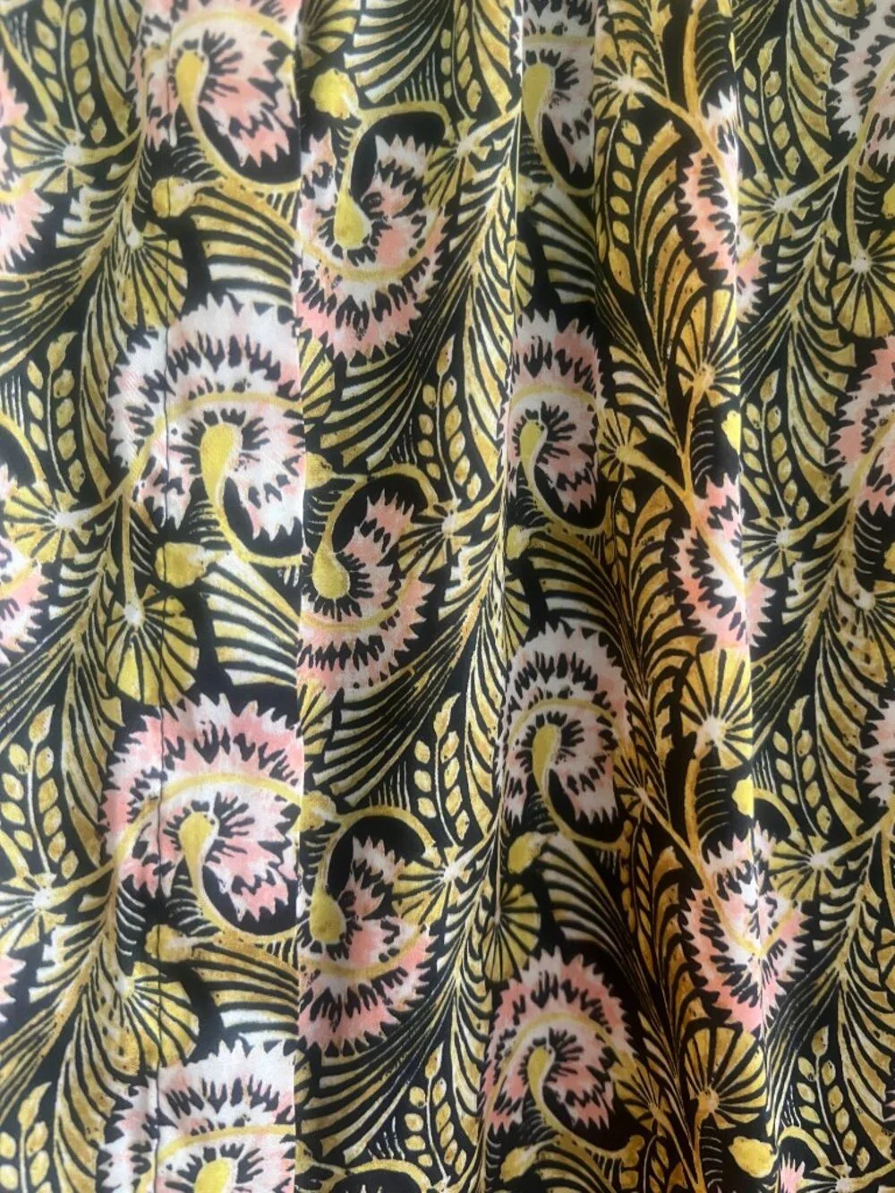 Paisley Short-Sleeve Blouse